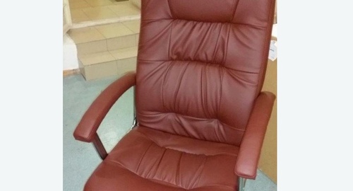 Обтяжка офисного кресла. Якутск